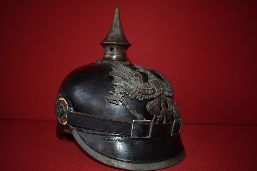 WW1 GERMAN SPIKE HELMET-SOLD